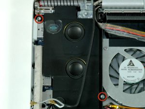 MacBook Pro 17 “Mô hình A1151 A1212 A1229 và A1261 – Thay thế quạt bên trái