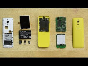 Nokia 8110 4G – Hướng dẫn tháo lắp