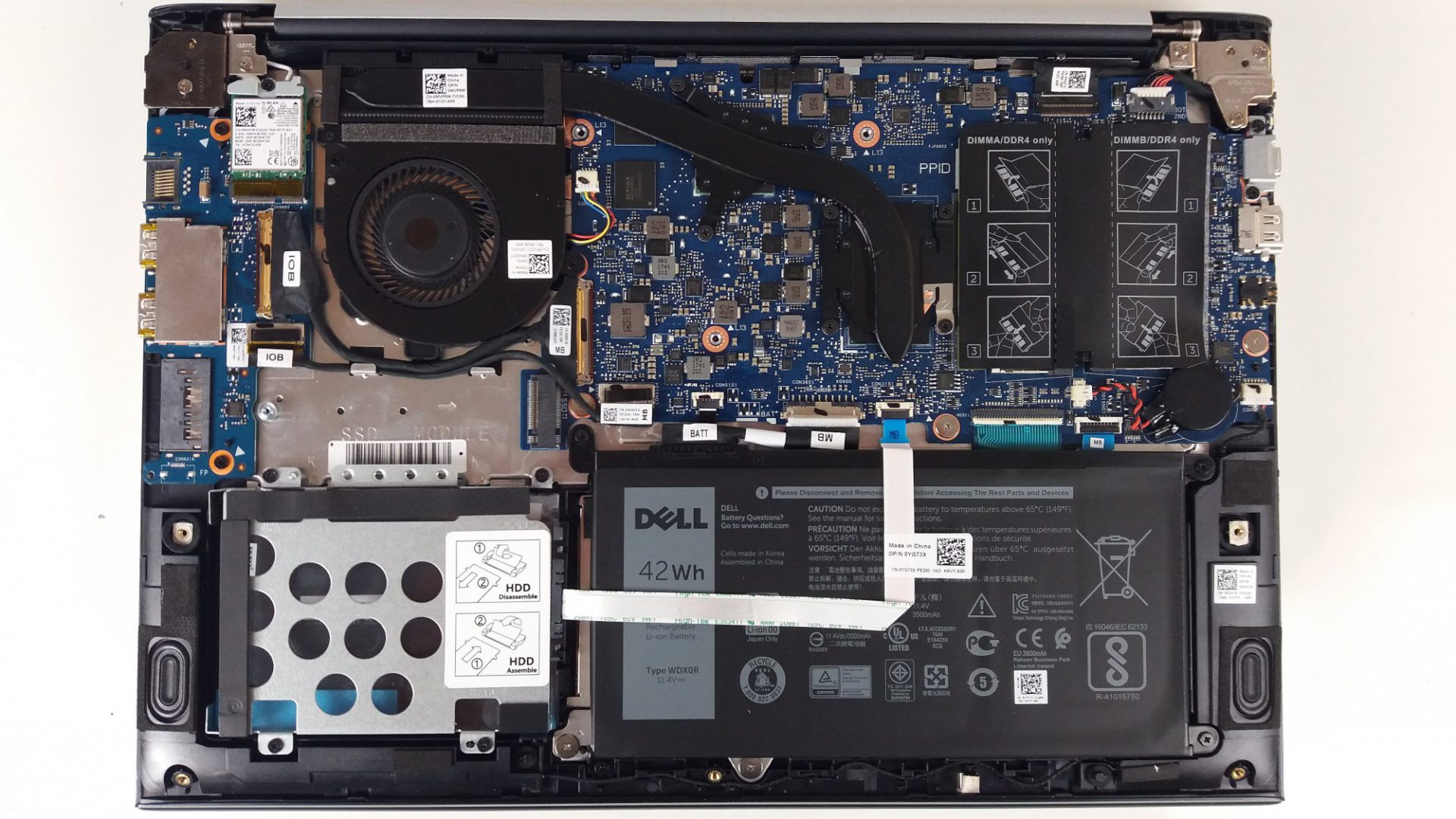 Dell Vostro 5471 – Hướng dẫn tháo lắp