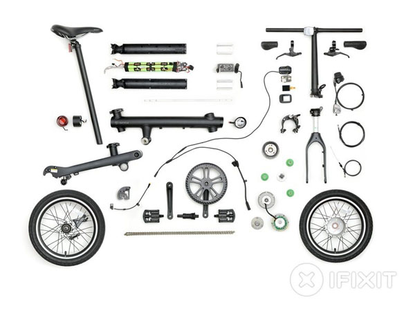 Xe đạp điện gấp Xiaomi MiJia QiCycle – Hướng dẫn tháo lắp