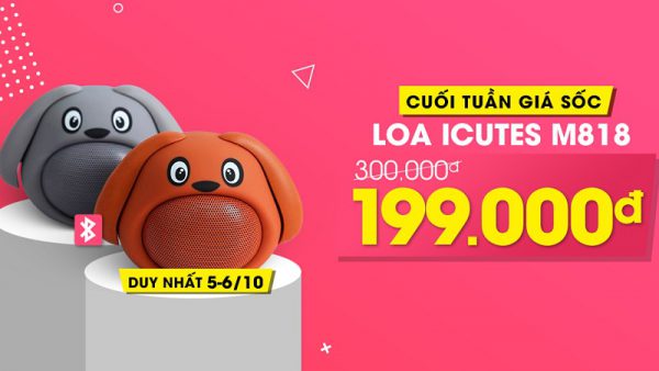 Tai nghe, loa bluetooth giá rẻ nay còn rẻ hơn, chỉ từ 199k sở hữu ngay