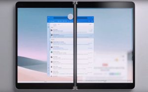 Surface Neo: laptop 2 màn hình với bản lề 360 độ, mở gập như cuốn sách, chạy Windows 10X