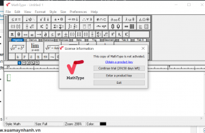 MathType Crack – Acitve thành công 100% | Sửa Máy Nhanh