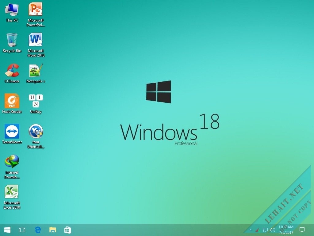Ghost Windows 18 Pro [X86-X64] Version 2 Full Soft – Nhanh, Mượt Nhẹ By Lehait