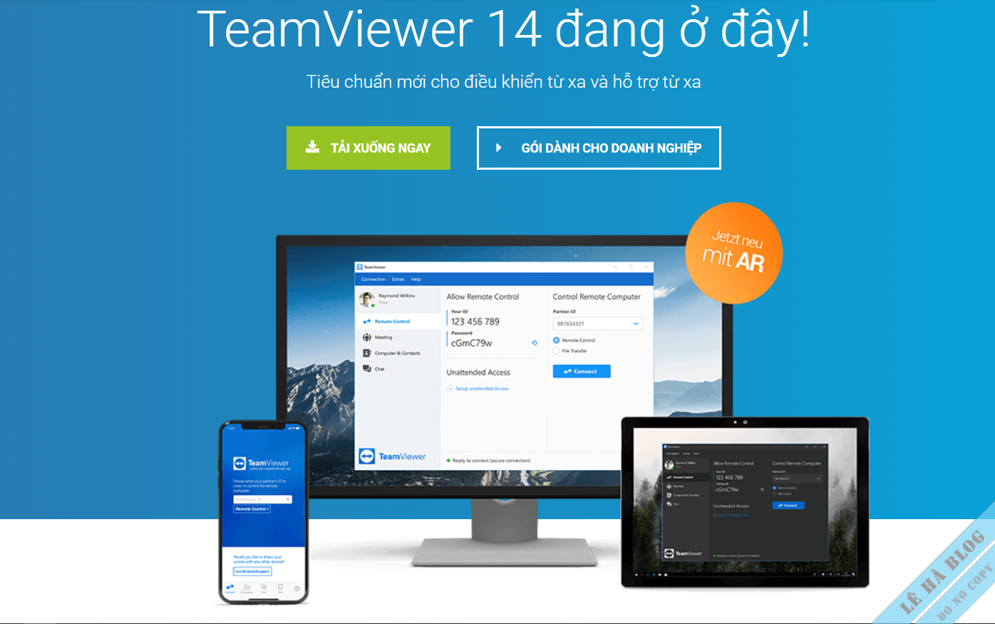 TeamViewer 14.7.1965 Full & Portable – Kết Nối Máy Tính Từ Xa