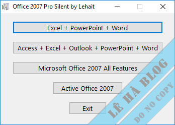 Microsoft Office 2003,2007 Repack