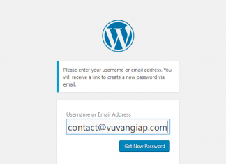 Cách khôi phục mật khẩu WordPress một cách đơn giản