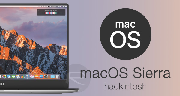 Hướng dẫn cài đặt Niresh macOS Sierra trên PC LAPTOP