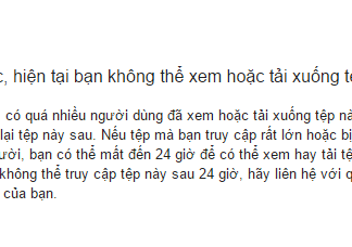 Hướng dẫn download file trên Google Drive khi quá giới hạn lượt tải