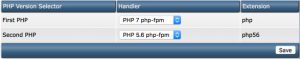 Hướng dẫn cài đặt song song 2 phiên bản PHP trên VPS sử dụng Directadmin