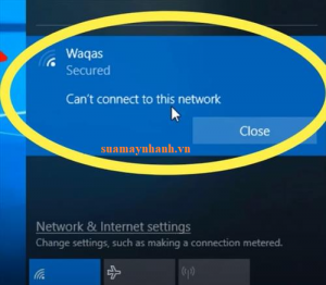 Can’t Connect to This Network  – Nguyên nhân & Cách khắc phục