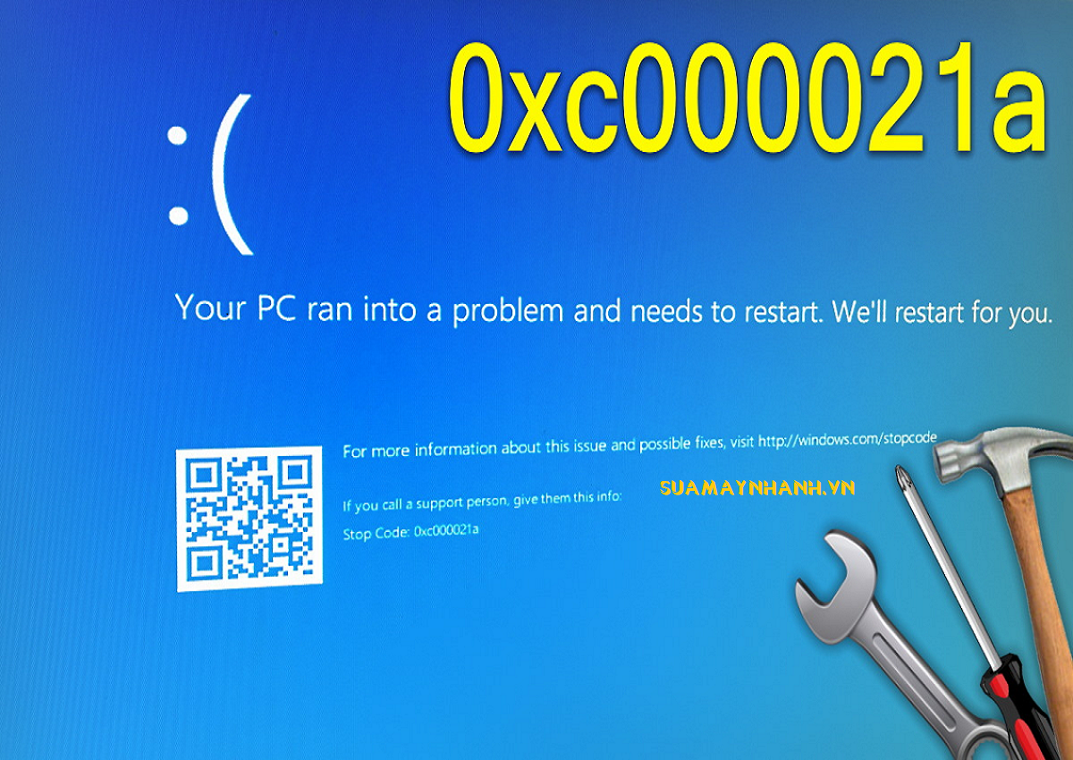 Cách sửa lỗi màn hình xanh 0xc000021a trên máy tính Windows 10
