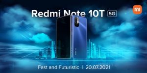 Redmi Note 10T 5G sẽ ra mắt vào ngày 20 tháng 7 tại Ấn Độ