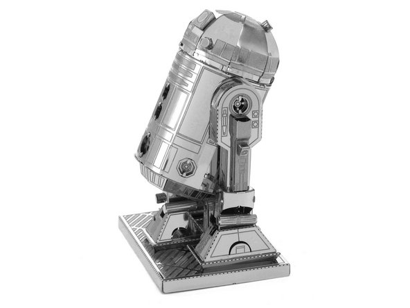 Câu đố 3D Cách lắp ráp Mô hình kim loại Star Wars R2D2 Câu đố 3D Thay thế