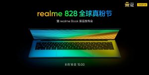 Realme Book sẽ ra mắt vào ngày 18 tháng 8 với thiết kế giống MacBook Air