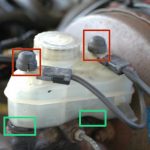 Thay thế phớt cao su cho bình chứa phanh của Mercedes W123