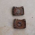 Đệm phanh Mercedes W123, Thay thế phía trước