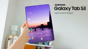 Samsung Galaxy Tab S8 xuất hiện ở dạng kết xuất