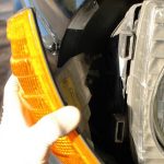 Bóng đèn xi nhan Mercedes W123, Thay thế phía trước
